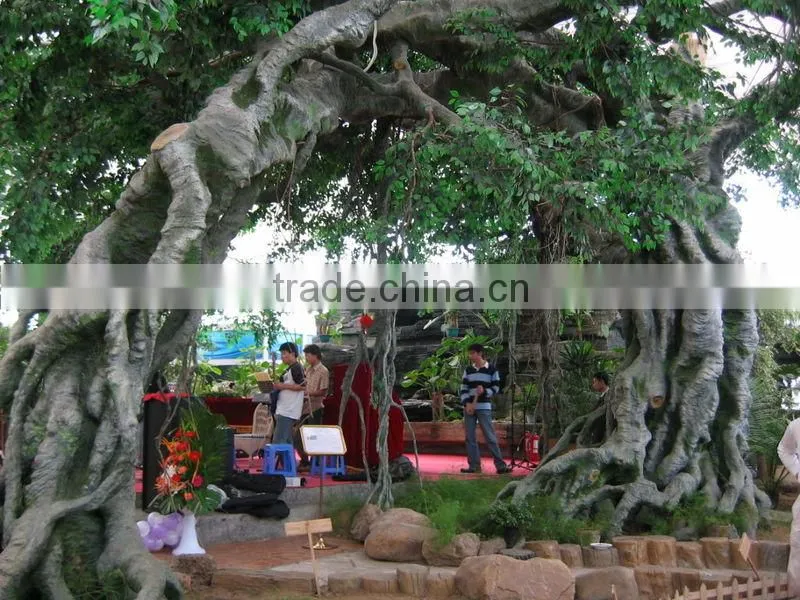 newest high quality best decorative artificial banyan tree,fake ficus tree on sale