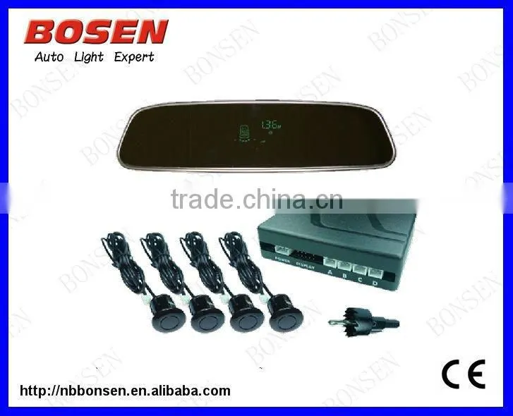 auto parking sensor with Video camera TFT display and human voice