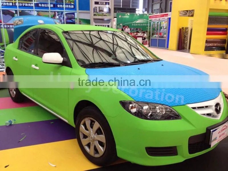 Self adhesive car vinyl wrap film PVC material car wrapping flim for car protection