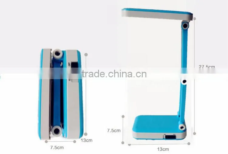 factory price 220V 2.5W LED desk lamp with battery inside