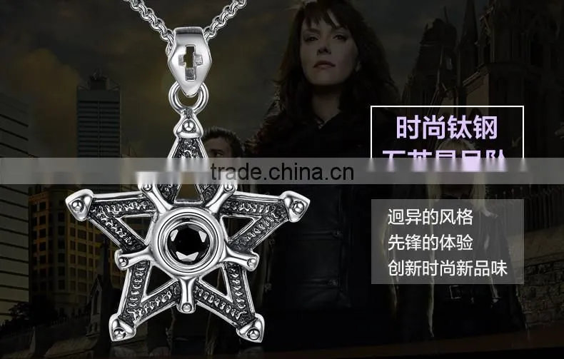 Fashion Music Note Pendant Necklace Silver Jewelry Guitar Pendant