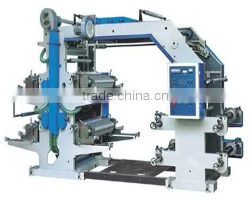 High Speed Flexographic Plastic Printing Machine
