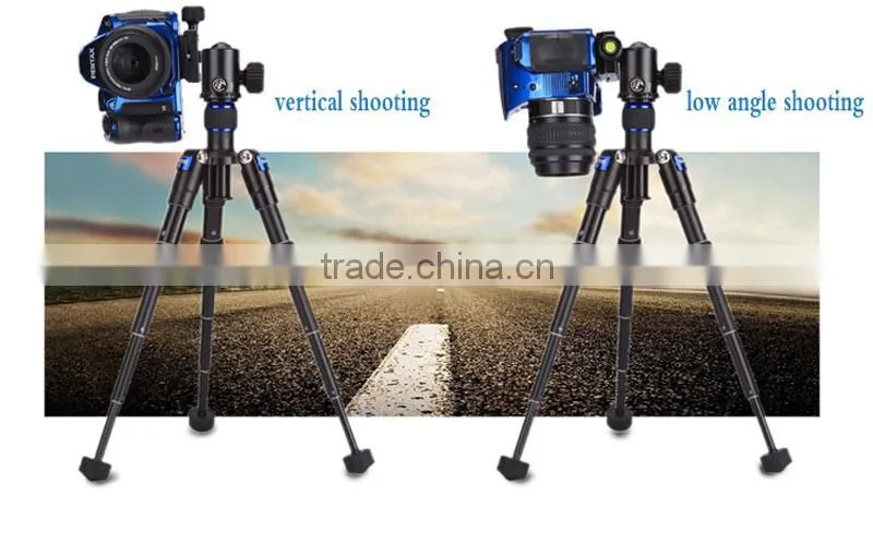 2016 hot selling product high quality Aluminum flexible Portable type camera tripod mini table tripod