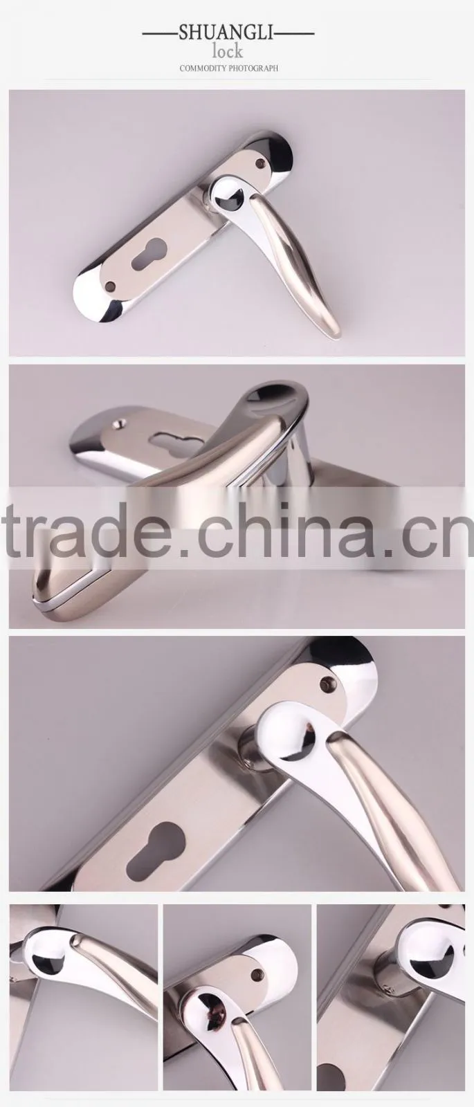 2015 Newest Hot Sale wood door lock from China supplier New product door and handle lock with BSN