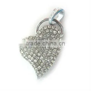 Alibaba wholesale crystal cheapest price novelty shape usb flash drive