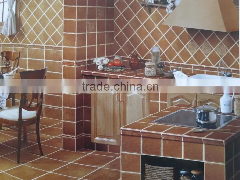 300x300 rustic tiles non slip ceramic floor tile for bathroom