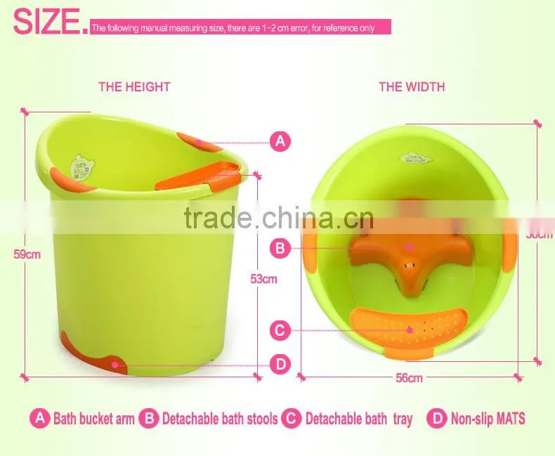 Europe style infant ,children bathtub