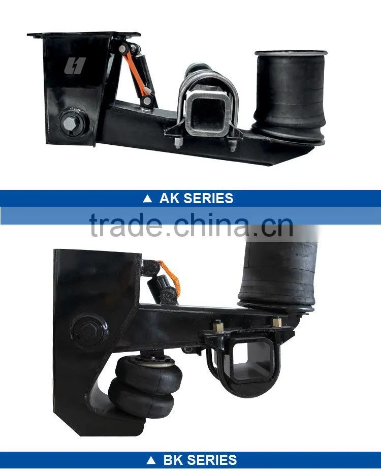 All kinds Semi Trailer parts suspension system parabolic leaf spring