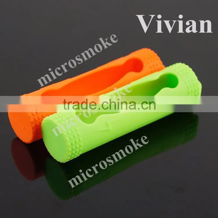 Popular USA li-ion 18650 battery case safe and protective silicone case for 18650 batteries