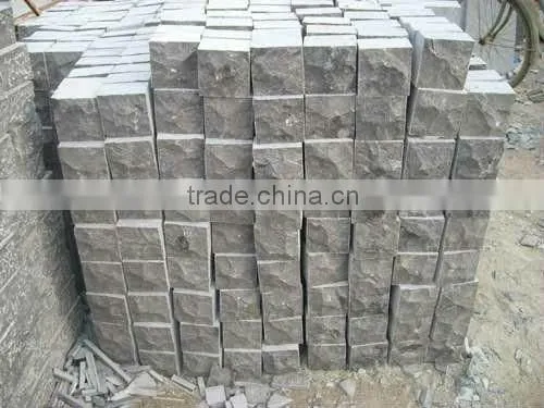 natural split granite cubestone 10*10cm for paving