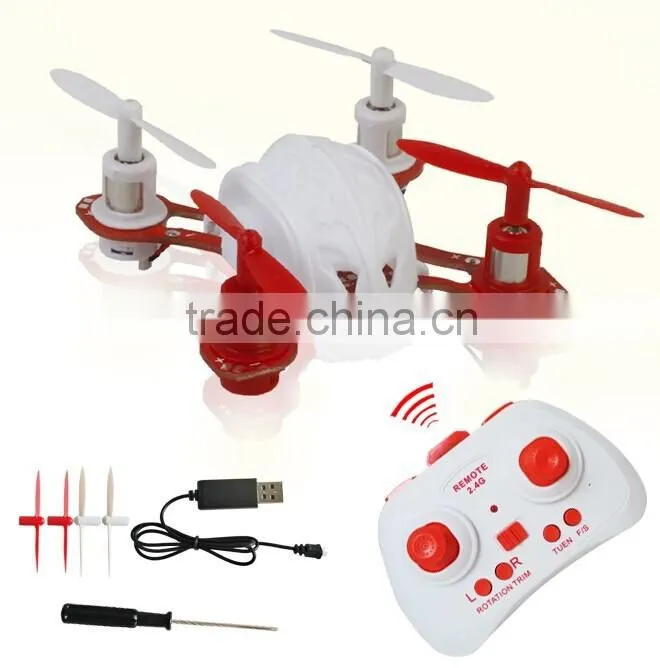 4CH nano rc mini quadcopter toy for wholesale with LED light