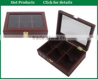 Luxury wooden tea case, wooden tea box