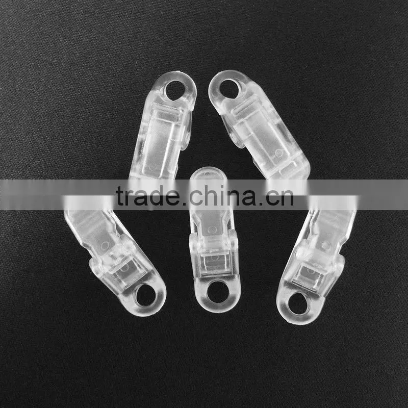Plastic pacifier Clips