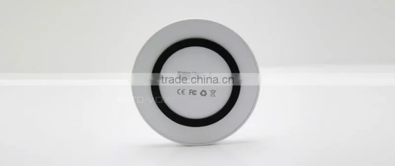 Colorful wireless mobile phone battery charger 2014