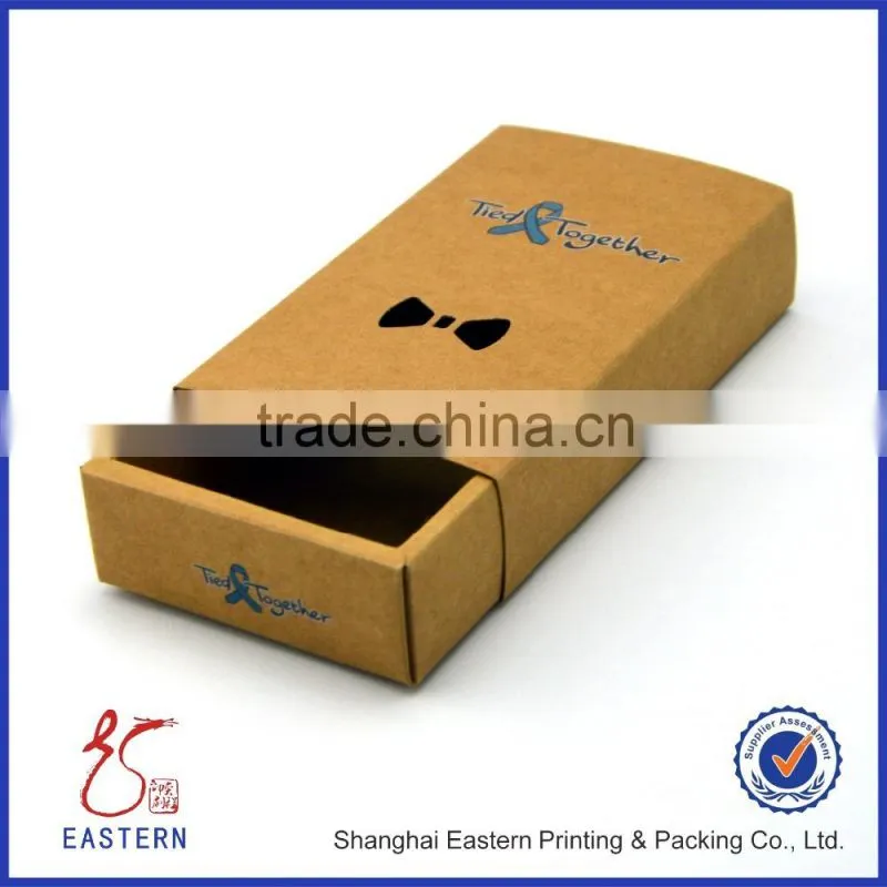 Kraft Paper Bow Tie Box wholesale/Bow Tie Packaging