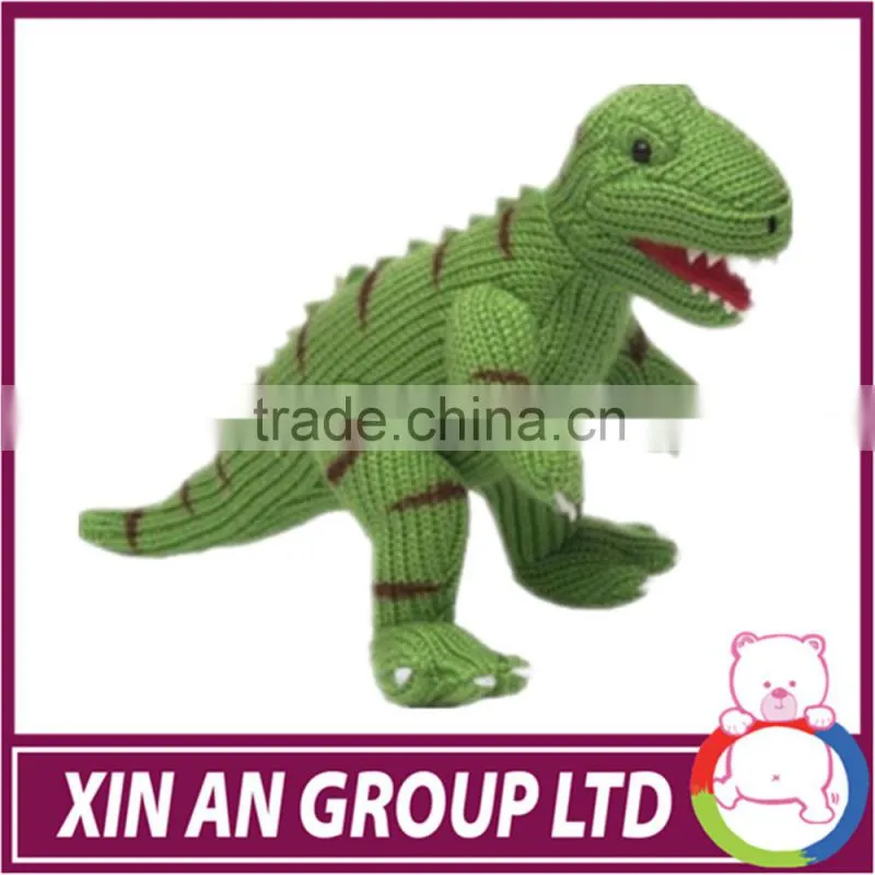 Custom baby gift soft animal shape knit toy