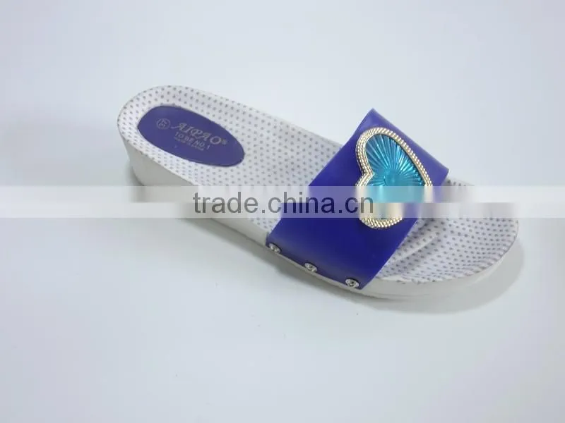 New Design Design High Heel Ladies PCU Slippers