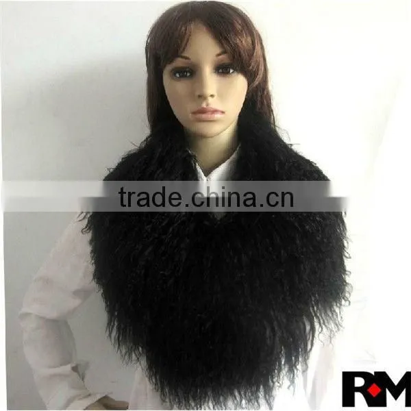 Factory Direct Sell Tibet Fur Skin Collar Tibetan fur collar