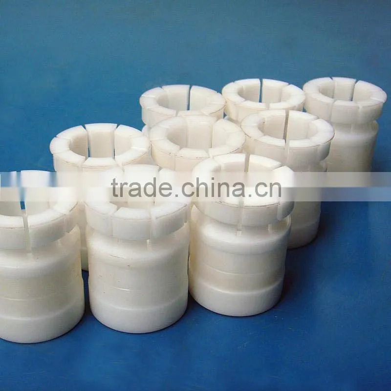 Engineering plastic injection molded customed durable pu polyurethane tube pu rubber bushing