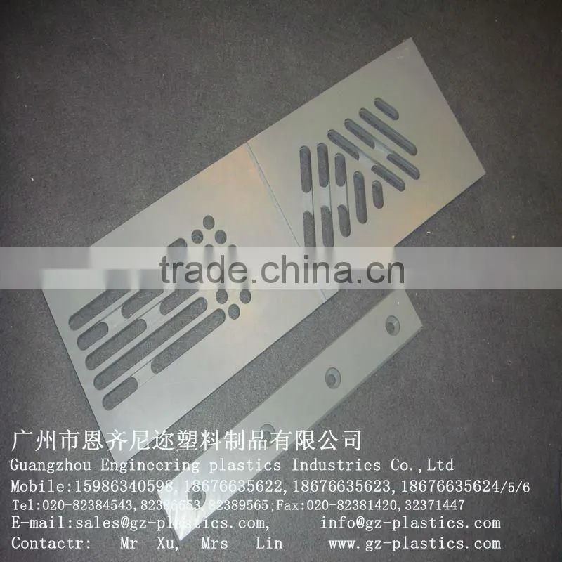 round hdpe bar (yellow)