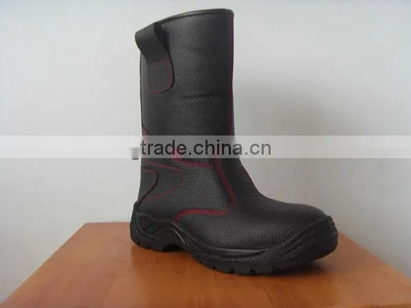 PU steel toe cap safety work boots safety shoe price