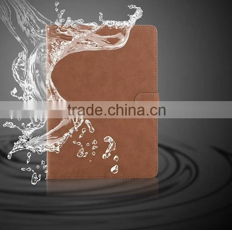 Fashionable Leather PU Case For Tablet PC Triple Folding Stand Case