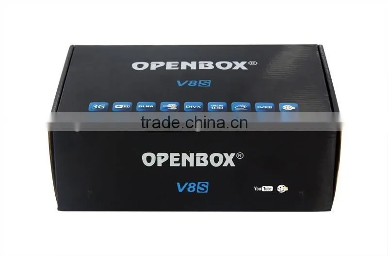 Octa Core TV Satellite Receiver OPENBOX V8S Support Wifi Android Quad Core TV Box 4k