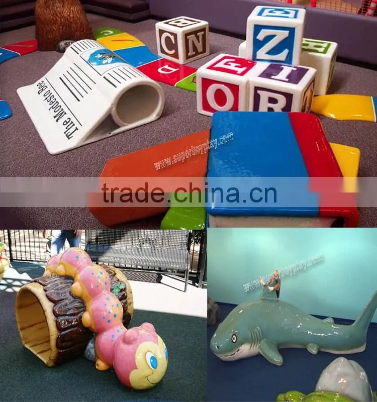 Fun Park Equipment Indoor Sculpted Foam Kids Soft Play 1410-27D