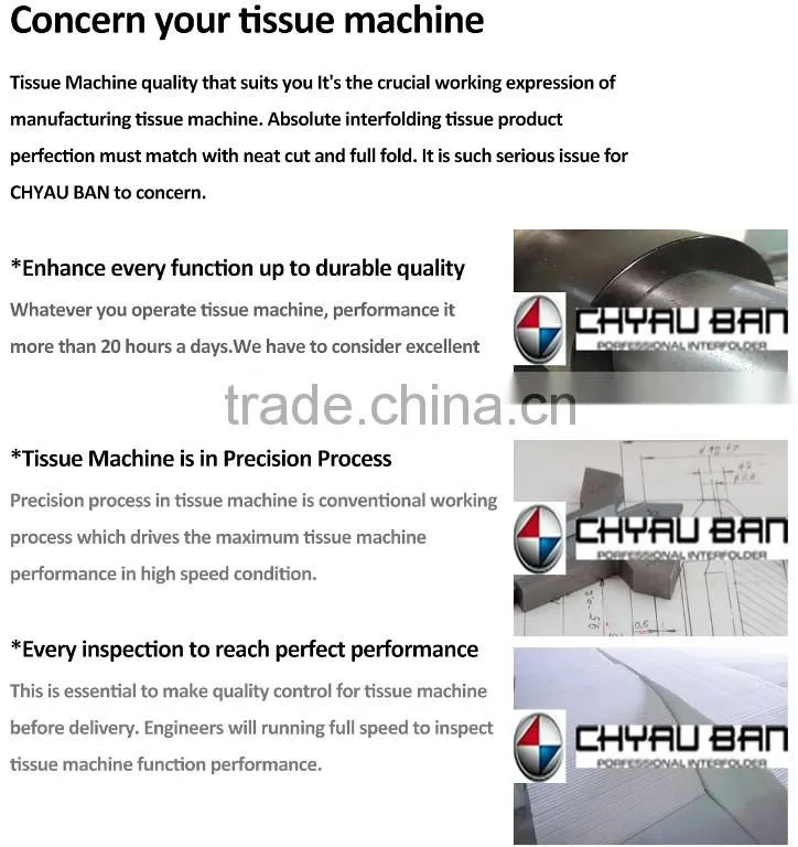 Automatic Packing Box Gluing Facial Tissue Paper Machinery Line
