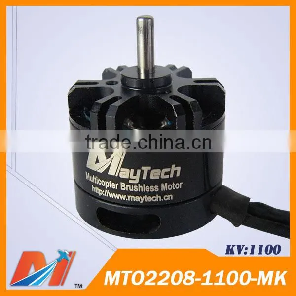 Maytech Stainless steel shaft 2208 1100KV brushless dc motor for multicopter