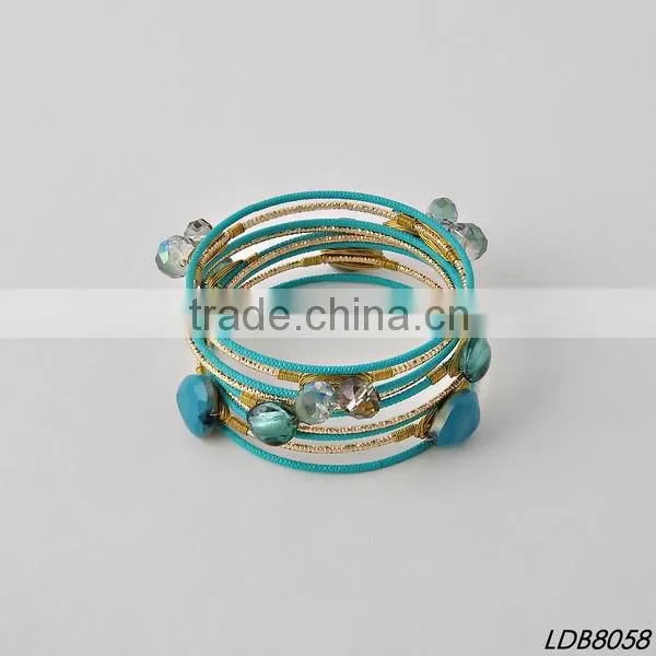 Stainless Steel gold plated hand stamped Compass Bracelet Valentine Gift Nautical Bracelet