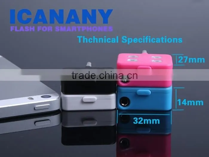 led flash light selfie flash for mobile phone ios and Android