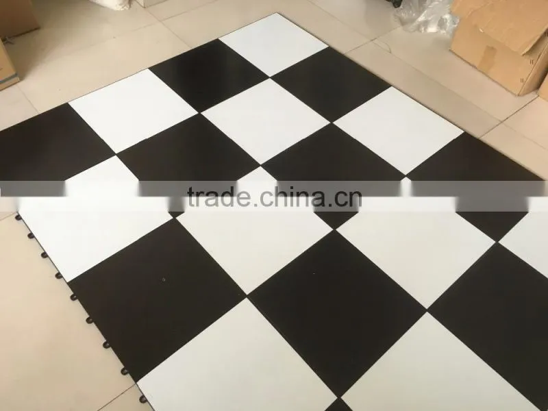 Wedding Night Club Dance Floor trade show floor tile interlocking flooring