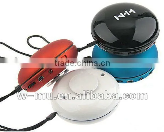 Four-color Portable Loud Vibration speaker with best FM radio
