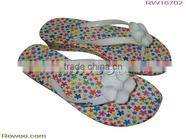 RW16702 eva slippers with flower