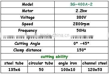 Cut off Machine for Steel
