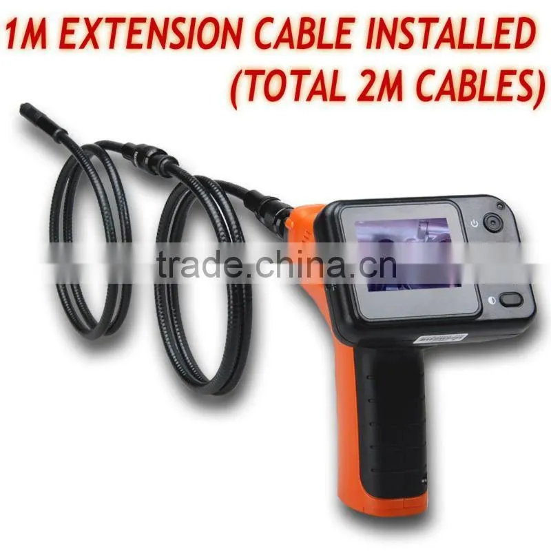 2.4" LCD Wireless Rotate LED Inspection Camera Endoscope Borescope