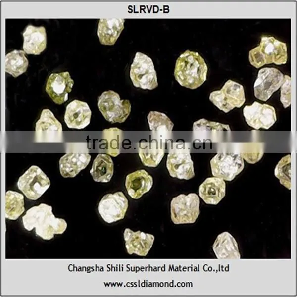 synthetic rough yellow RVD diamonds powder