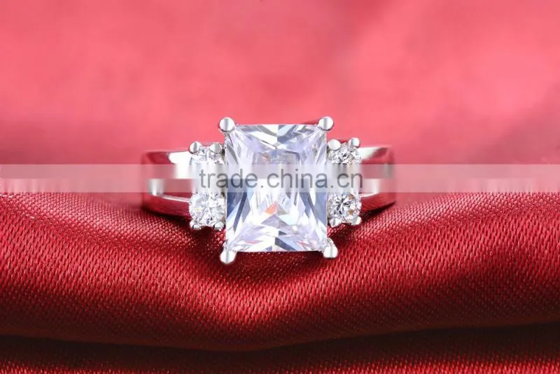Hot sale wedding diamond latest gold finger ring designs for girls