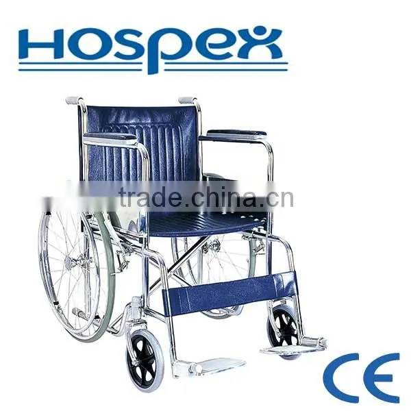 The cheapest simple steel wheelchair