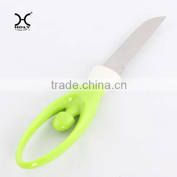 Good Quanlity Stainless Steel Serrated Utility Knife With ABS Handle