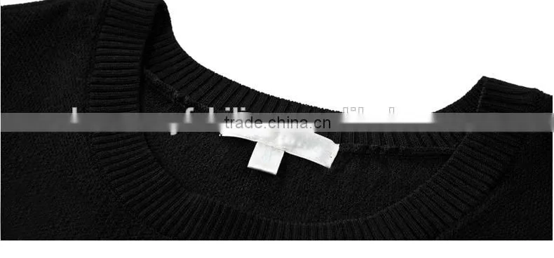 2015 ladies new design spring plus size color loose knit for woolen sweater
