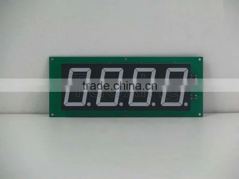 2.3 inch 4 digits led module count up days counter