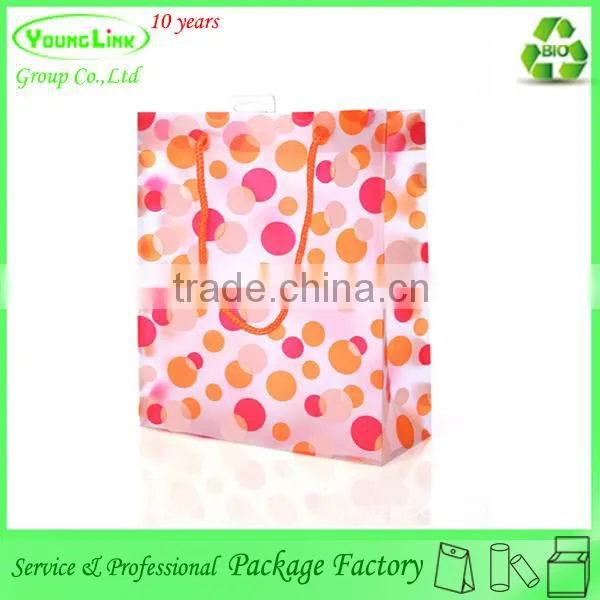 Trendy Personalized factory customied plastic cosmetics make up brush bag