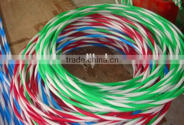 Hot sale Kids plastic fitness hula hoops