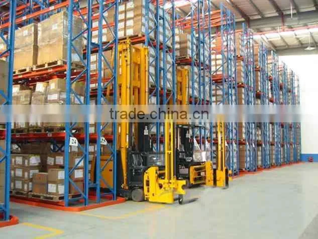Q235 high tension pallet rack with small roads