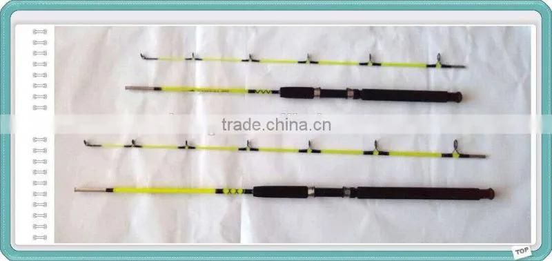China Manufacturers Fiber Glass Solid Transparent 1.2M 1.35M 1.65M Rod Fishing Rod