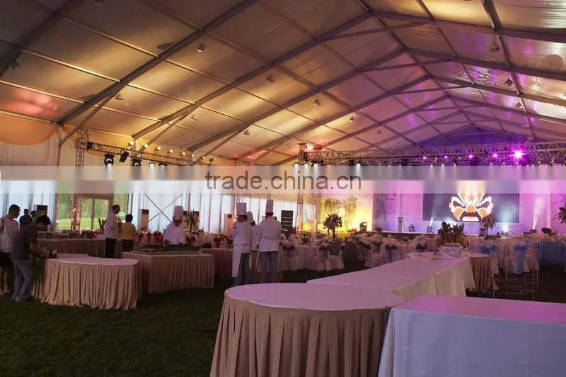 free standing party event tents with glass panels walls for sale