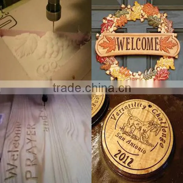 High precison factory price logo signs cnc wood engraving machine