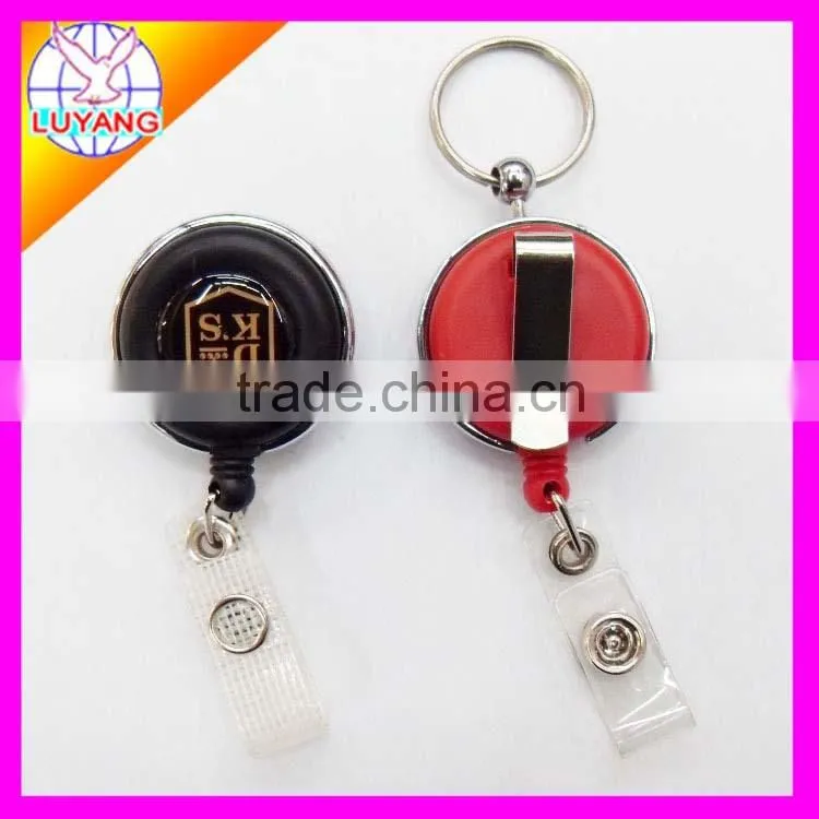 custom metal badge reel for promotion